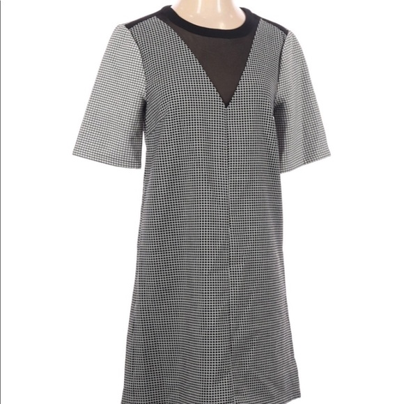 NEW BCBGENERATION Black Checkered Dress XS - Picture 8 of 8